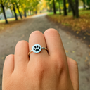 Custom Paw Print Ring