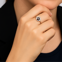 Custom Paw Print Ring