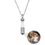 Tiny Container Projection Necklace