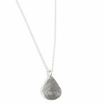 Teardrop Fingerprint Necklace