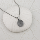 Round Fingerprint Necklace