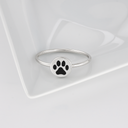 Custom Paw Print Ring