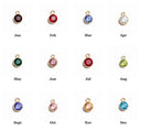 Paperclip Birthstone Projection Bracelet