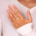 Tiny Bow Tie Ring