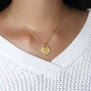 Handwriting Necklace Small Heart