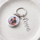 Four Memories Photo Keyring