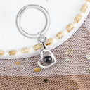 Photo Keychain Heart Shaped 