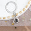 Photo Keychain Heart Shaped 