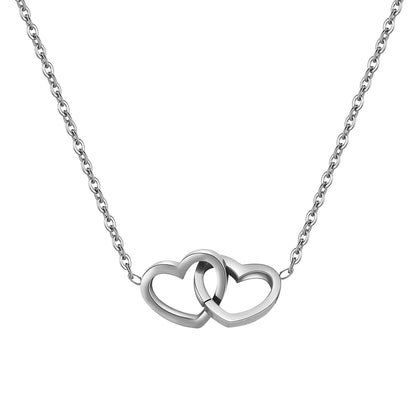 Engraved Hearts - Mother's Day Offer: Engraved Necklace with Rose Gift Box Included