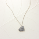 Heart Double Fingerprint Necklace