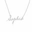 Signature Engraved Necklace