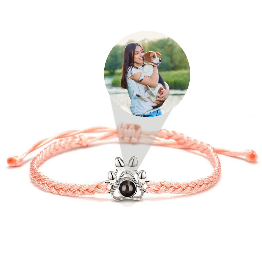 pink pet projection bracelet