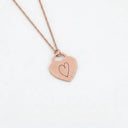 Handwriting Necklace Small Heart