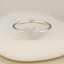 Small Heart Fingerprint Ring
