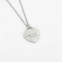Handwriting Necklace Small Heart