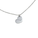 Handwriting Necklace Heart Pendant