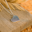 Heart Double Fingerprint Necklace