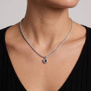 Special Diamond Tennis Projection Necklace