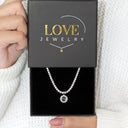 Special Diamond Tennis Projection Necklace